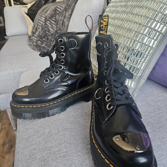 Metal Toe Doctor Martin Boots - Picture 6 of 6